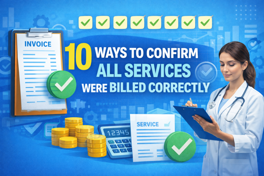 10 Ways to Confirm All Services Were Billed Correctly - IPIRCM ...