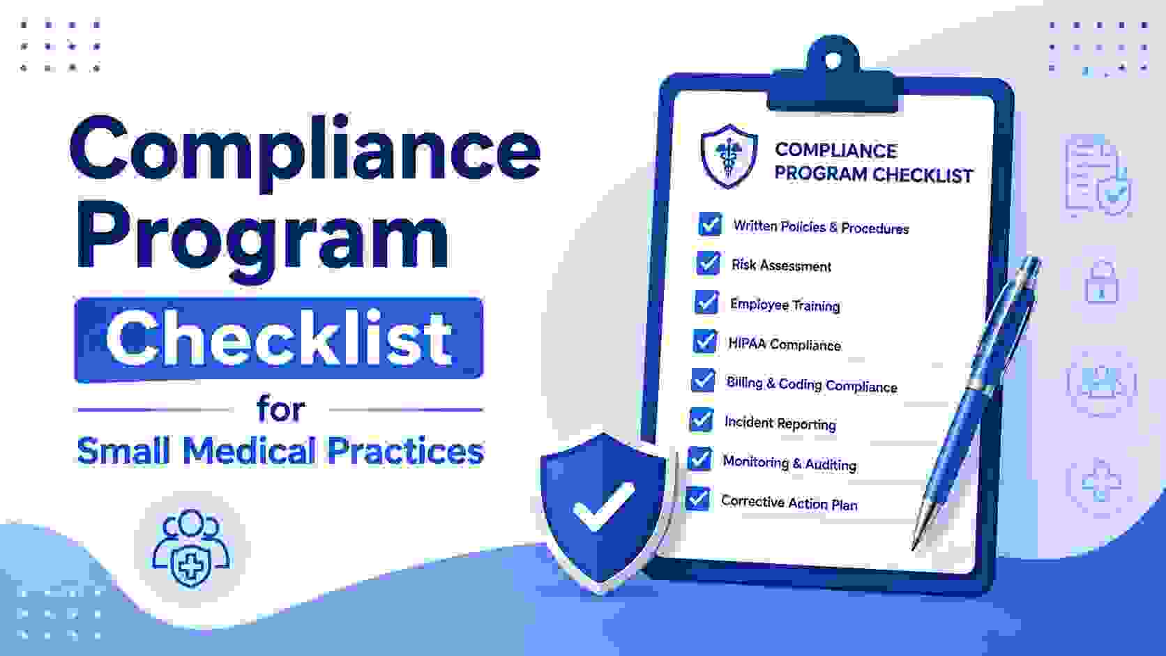 Compliance Program Checklist for Small Medical Practices